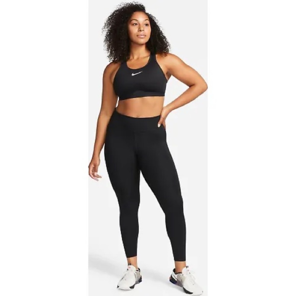 Nike Swoosh Dri-Fit High Support Black Women’s Training Bra